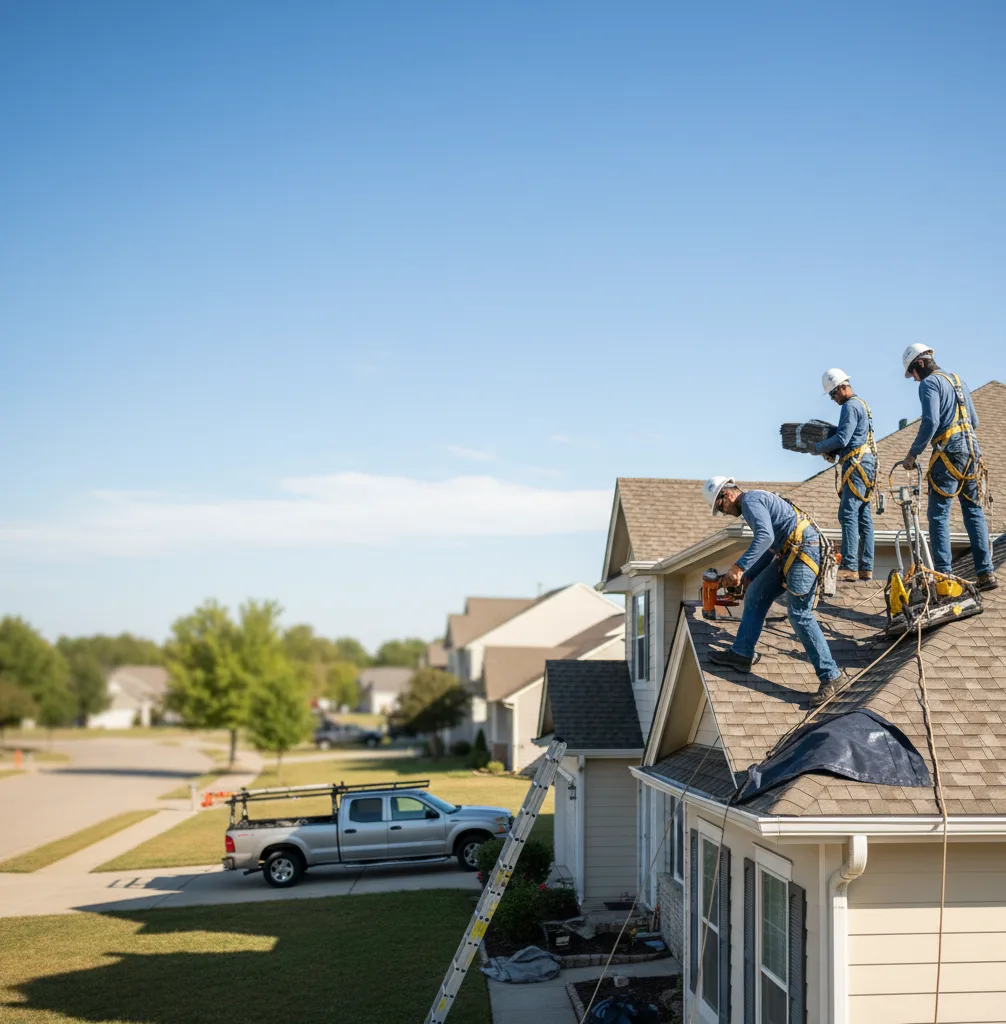 Roof Leak Repair in Inman, KS